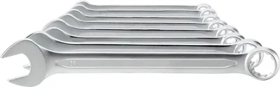 Obrázok produktu pre Fortis 4317784792301, 8,9,10,11,13,14,17,19 mm, Chrómovo-vanádová oceľ, 15°, 8 kusov