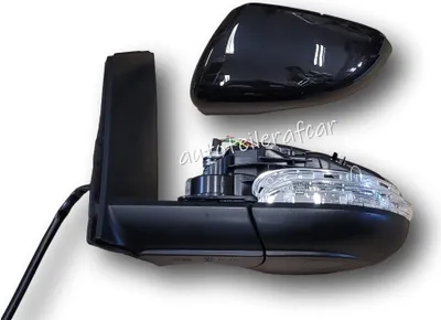 Produktbild von Außenspiegel Spiegel links elektrisch für Für VW TOURAN 1T3 2010 - 2015 schwarz L041