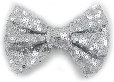 Produktbild von x silberfarbene Haarspange für Mädchen, 10,2 cm, glitzernd, Haaraccessoire, Haarspangen, Haarstyling-Accessoire
