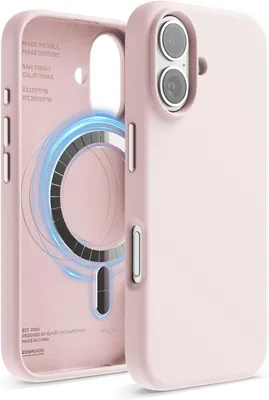 Produktbild von Elago MagSafe Silikonhülle für iPhone 16 Lovely Pink
