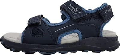 Produktbild von Superfit Criss Cross Sandale Blau in Gr. 31