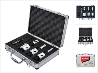 Produktbild von Makita EZYchange BIM Elektriker Lochsägen Set 8 tlg. 16 - 51 mm Bi-Metall ( B-11972 )