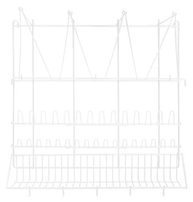 Productafbeelding van Wandhouder voor spuitflessen, wit gecoat