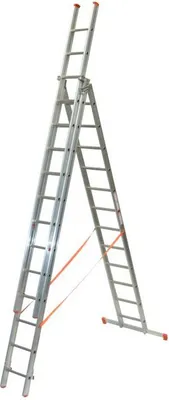Produktbild von Facal Mehrzweckleiter 3-teilig GENIA S300 3x12 Sprossen