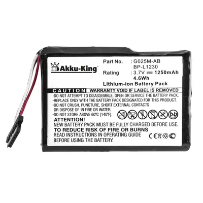 Akku fuer Magellan Roadmate 1440 - 1100mAh