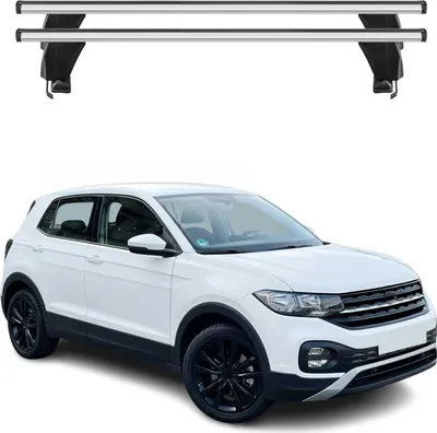 Immagine prodotto di Portapacchi Menabo per VW T-Cross 2018-2025 grigio alluminio 2 pz