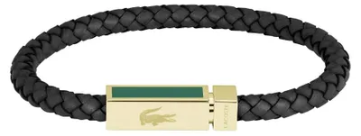 Produktbild von Schwarzes Lederarmband fü r Herren Rockel 2040451