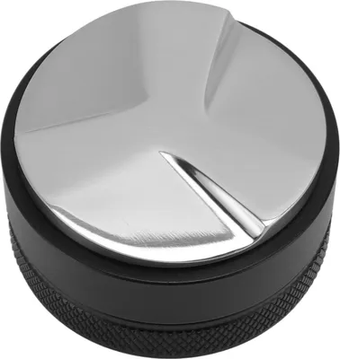 Image de Répartiteur à café en acier inoxydable à 3 lames, niveleur à café, tasseur à café moderne pour la préparation du café, 58 mm