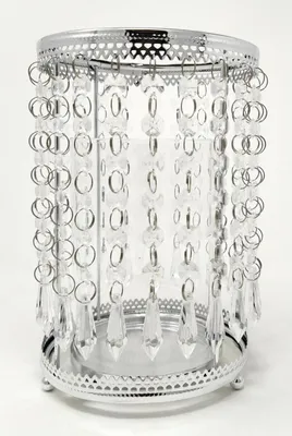 Produktbild von Windlicht, Teelichthalter STRASS H. 17cm D. 12cm Formano WA