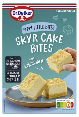Zdjęcie produktu dla Mieszanka do ciasta Skyr Cake Bites, Dr. Oetker, opakowanie 275g