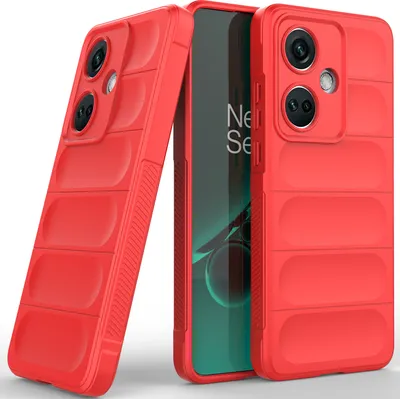 Immagine prodotto di Custodia per OnePlus Nord CE3 Custodia protettiva in silicone TPU morbido antiurto rosso