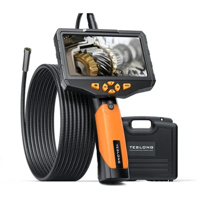 Produktbild von Teslong NTS300 Endoskop mit 5" Display, 7,6mm Sonde, 5m Kabel
