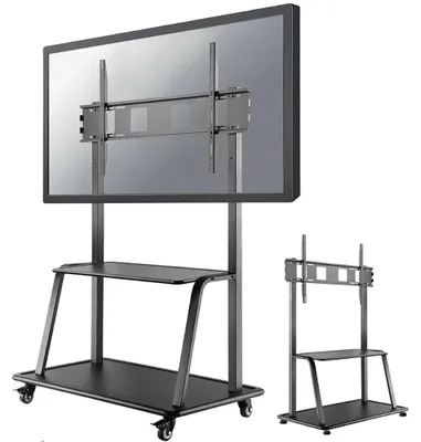 Produktbild von Neomounts NS-M4000BLACK - 150 kg - 152,4 cm (60") - 2,67 m (105") - 200 x 200 mm - 1000 x 600 mm - 1380 - 1530 mm