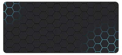 Image de Tapis de souris XXL 400 x 900 mm, grand format, motif alvéolé, antidérapant