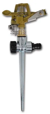 Produktbild von vidaXL Impuls Sprinkler Gartenbewässerung Zink Metallspitzen