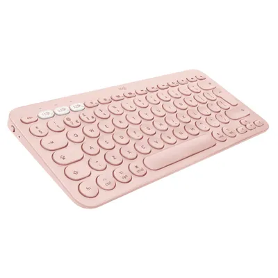 Produktbild von Logitech K380 for mac, Mini, Kabellos, Bluetooth, QWERTY, Rose