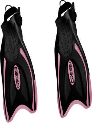 Produktbild von Cressi Palau Tauchflossen Schwarz,Rosa EU 35-38 Schwarz,Rosa EU 35-38