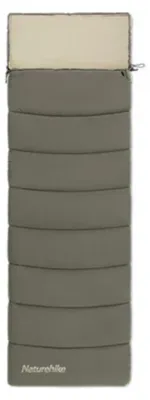 Immagine prodotto di Sacco a pelo da escursionismo Naturehike LD250 Envelope 225x75 cm verde