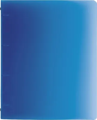 Produktbild von Ringbuch Fact!pp A4 16mm 4 Ringe blau Packung mit 10 Stück