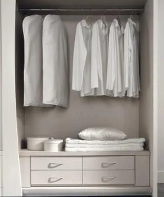 Produktbild von Kleiderschrank Schwebetüren Schlafzimmer Holz Schrank Schränke Holz Spiegel Neu