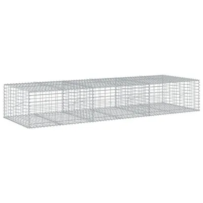Zdjęcie produktu dla vidaXL Gabion z pokrywą 300x100x50 cm Ocynkowane żelazo
