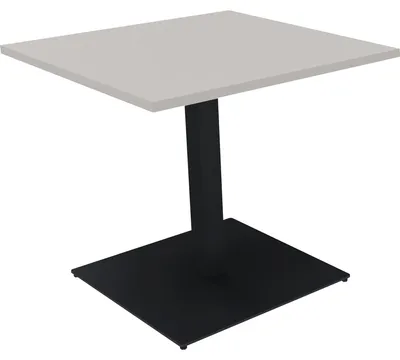 Produktbild von Bespr.ti Rechteck Tellerfuß Quadrat B800xT8000xH720 an/Lichtgrau