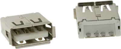 Produktbild von Usb-Buchse Typ A, 'Single Connector' 180, Pcb-Montage