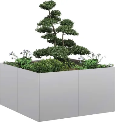 Produktbild von Maison Exclusive - Pflanzkübel 80x80x40 cm Verzinkter Stahl
