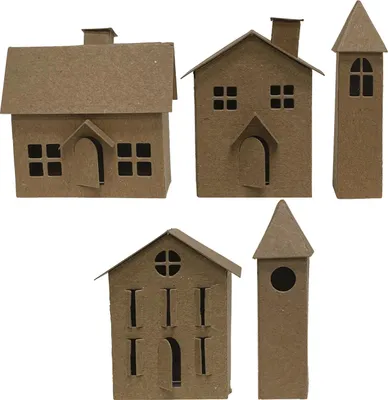 Produktbild von Sizzix Thinlits Stanzschablone "Paper Village #2 by Tim Holtz"