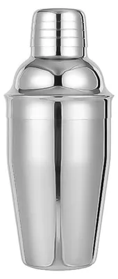 Cocktailshaker 350 ml Edelstahl mit Sieb – für die Hausbar