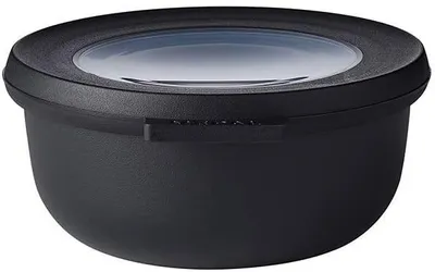 Zdjęcie produktu dla Mepal 6 Stück multischüssel cirqula rund 350 ml - nordic black 106204041100