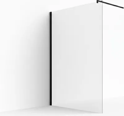 Produktbild von Glaszentrum Hagen 160x200 cm LoLa-BK Walk in Duschwand Satin