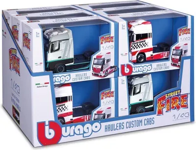 Produktbild von Bburago Lkw ohne Anhnger (12-teiliges Set)