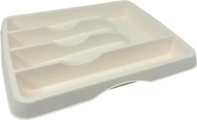 Obrázek produktu pro BAMA Plastový příborník do zásuvky, bílý