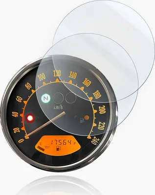 Produktbild von Tachoschutzfolie Displayschutzfolie passend für Kawasaki VN2000  2x Matt