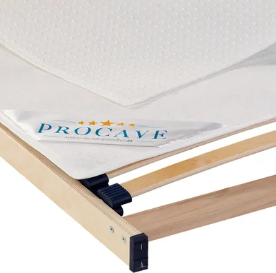 Produktbild von PROCAVE Noppenschoner als waschbare Matratzenunterlage für den Lattenrost in 90x200 cm - idealer Matratzenschoner