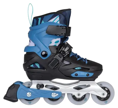 Productafbeelding van POWERSLIDE Playlife kinderijsschaatsen, model Flash, blauw, verstelbaar, maat: 30–33