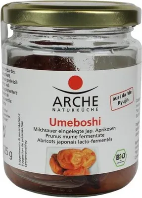 UMEBOSHI (MORELE JAPOŃSKIE KISZONE) BIO 125 g (SŁOIK) - ARCHE