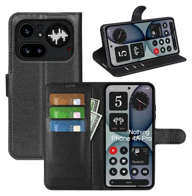 Produktbild von Klapphülle mit Kartenfächern, Standfunktion und Magnetverschluss,Hülle für Nothing Phone 4A Pro