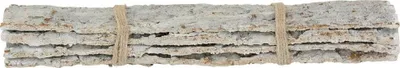 Image de Écorce d'arbre Matériau de bricolage Écorce Décoration hivernale Tronc d'arbre naturel 70x10x6 cm