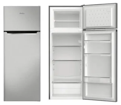 Produktbild von Amica DT 374160 E Doppeltürkühlschrank 170/41L E 144x54x55cm Ed-Look