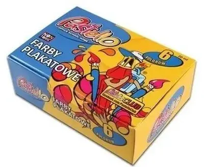 Produktbild von Plakatfarben, 20 ml, 6 Farben – Alfa Pastello