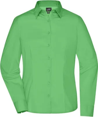 Produktbild von Ladies' Business Shirt Long-Sleeved lime-green, Gr. L