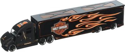 Zdjęcie produktu dla Maisto - Harley-Davidson Haulers, płomienie, 1:64