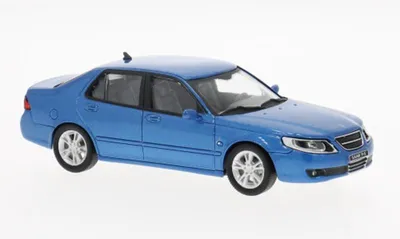 Produktbild von Cararama 4-46550 - 1/43 Saab 9.5 Aero, blau, 1998 - Neu