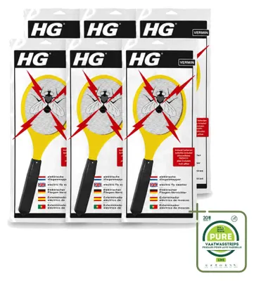 Imagen del producto de 6 trampas eléctricas para moscas, incluyendo baterías – Pack grande – 6 unidades