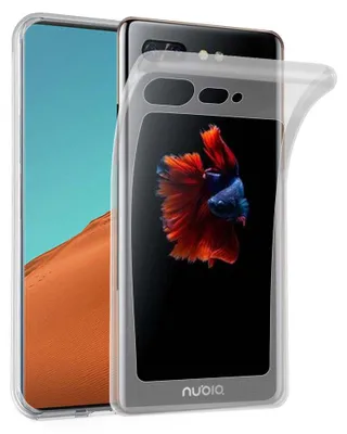 Immagine prodotto di Cadorabo Custodia per ZTE Nubia X Cover Protettiva in TPU Trasparente Silicone Cover Etui Case