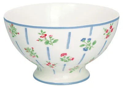 Imagen del producto de Tazón para sopa GreenGate, diseño Hannah, color blanco