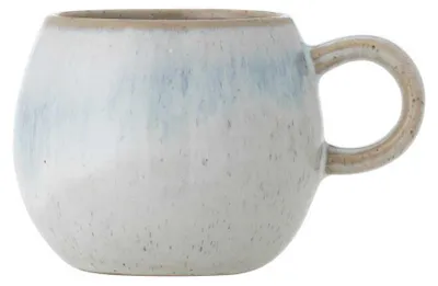 Zdjęcie produktu dla BLOOMINGVILLE | Filiżanka do espresso, niebieska, ceramika | Średnica 7 cm, wysokość 6 cm | 82061625