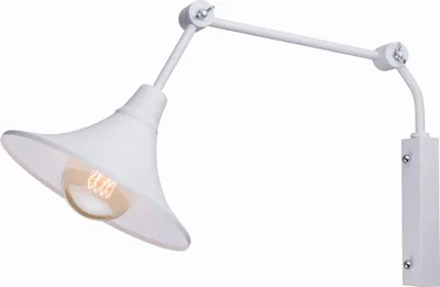 Immagine prodotto di Applique ANTIKA bianca 1xE27x60W in metallo, dimensioni: 33x46x25 cm, IP20, Aldex